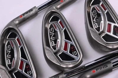 Ping G15 Irons / 5-PW / Orange Dot / Regular Flex Ping AWT Shafts - Image 1 of 4