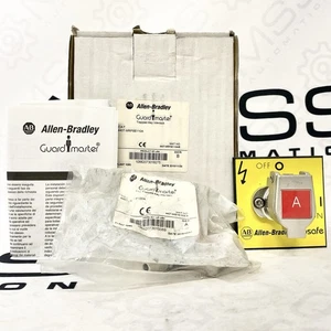 Interruttore di sicurezza Allen Bradley 440T-MRPSE110A Guardmaster chiave intrappolata interblocco nuovo - Foto 1 di 11