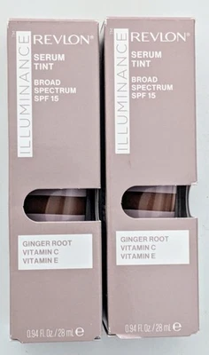 Revlon Illuminance Serum Tint Broad Spectrum SPF 15 605 Rich Mahogany Lot Of 2 - Image 1 of 4