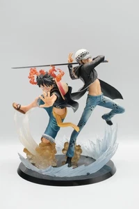 Figuarts ZERO One Piece Monkey D Luffy Trafalgar Law 5th Anniversary NO BOX - Picture 1 of 6