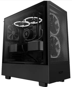 NZXT H5 Flow Mid Tower Case - Black - Picture 1 of 3