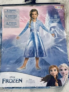 Costume Halloween Frozen Elsa Deluxe Disney Vacanze Dress Up 3T 4T NUOVO - Foto 1 di 6