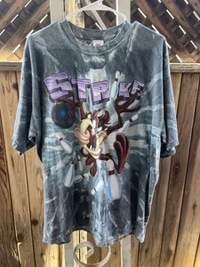 Looney Tunes Taz Shirt Mens X-Large Bowling Knoxville, TN Pro Strike Graphic - Picture 1 of 5