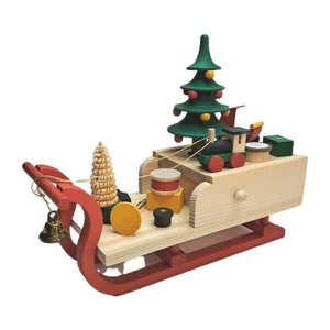 Spieldose Schlitten Spieluhr - WERNER Erzgebirge -Rarität- NEU & OVP - Picture 1 of 2