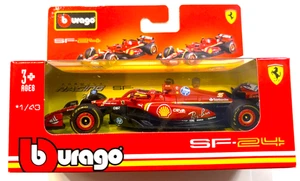 1:43 Burago Ferrari SF-24 Formel 1 Carlos Sainz Auto #55 neuwertig, neu, boxed - Bild 1 von 4