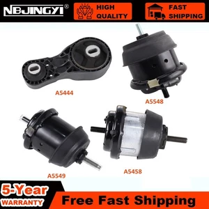 Motor Mount Kit 4Pcs For 2009-2017 Buick Enclave/Chevy Traverse 3.6L Auto Trans - Picture 1 of 8
