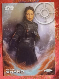 Fennec Shand 2025 Topps Chrome Star Wars CE-17 Costco Superbox Exclusive card - Picture 1 of 1