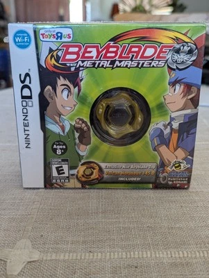 Metal Masters Nintendo DS game + Beyblade Vulcan Horuseus Sealed Toys R Us - Image 1 of 4