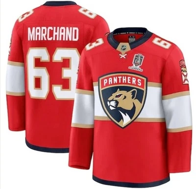 Camiseta Brad Marchand Florida Panthers Auténtica Profesional - Nueva con Etiquetas - Varias Tallas Foto 1 de 3