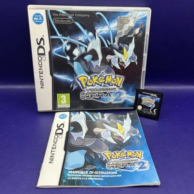 Pokemon Versione Nera 2 Completo Italiano Nintendo Ds Nintendo 3ds - Immagine 1 di 4