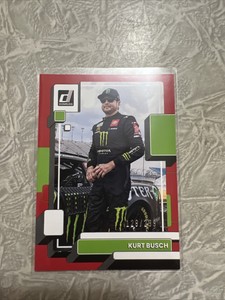 Kurt Busch 2023 Donruss Racing Red #66 Serial #129/299