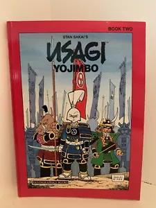Usagi Yojimbo TPB Book Two Stan Sakai Signed + Remarque Remark Fifth Edition - Picture 1 of 8
