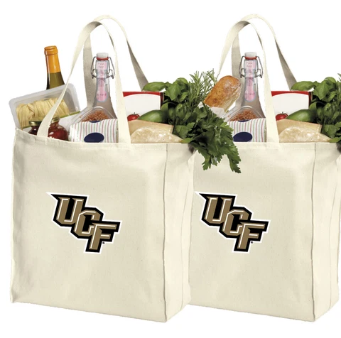 UCF Reusable Shopping Tote 2pc Set U of Central FloridaMOTHER'S DAY GIFT! Cover