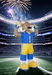 Los Angeles Rams NFL aufblasbares Maskottchen 7 Fuß - Bild 1 von 3