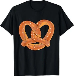 Pretzel Day I Love Pretzels Food Lover Gift T-Shirt Hoodie - Picture 1 of 14