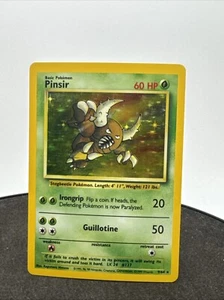 Pinsir 9/64 - Jungle - No Symbol - Holo - Pokemon Card - Picture 1 of 24