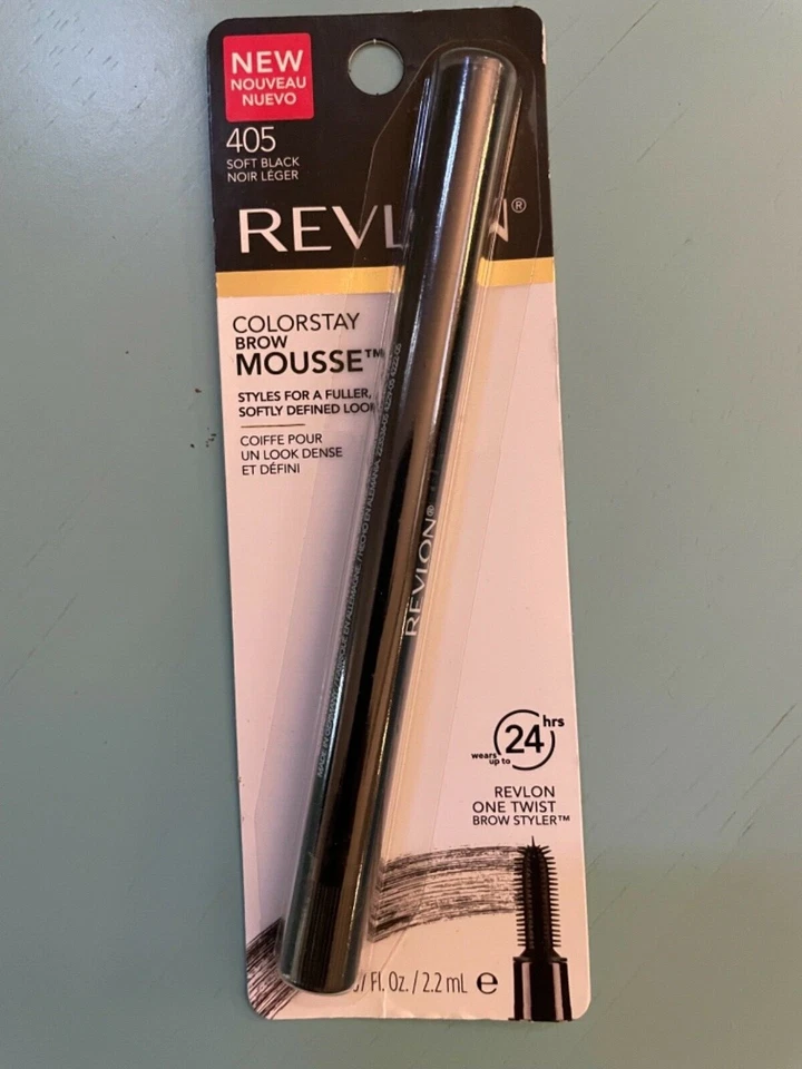 Revlon Colorstay Brow Mousse #405 Soft Black factory sealed  - Image 1 of 1