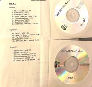 2008 LED ZEPPELIN ROOTS OF ROCK 2 HR RADIO SPECIAL, INTERVIEWS/TUNES/FEATURES - Picture 1 of 3