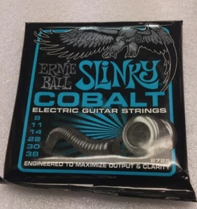 Ernie Ball 2725 Cobalt Extra Slinky Electric Guitar Strings 8-38 - Picture 1 of 1