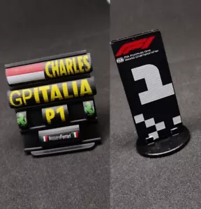Pitboard 1:43 1:18 1:24 Leclerc Ferrari sf-90 MONZA Gp 2019 looksmart bbr burago - Foto 1 di 9