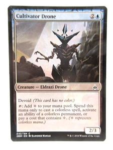 Magic The Gathering Karte One (1) Cultivator Creature Eldrazi Drone EUC - Bild 1 von 2