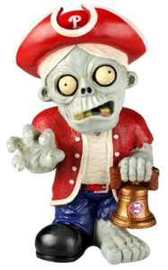 MLB Philadelphia Phillies Team Collectible Baseball 10" Zombie Figurine - Picture 1 of 1