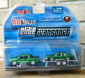 Cadillac Escalade 2007 Maisto All Stars Elite Transport y 1987 Chevy Caprice - Imagen 1 de 4
