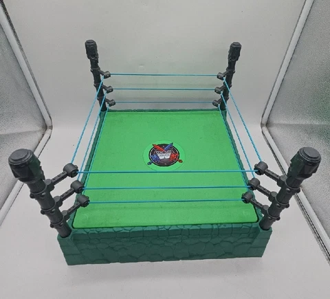 MOTU WWE Castle Grayskull WRESTLING Figure Retro RING Masters of the Universe!! Cover