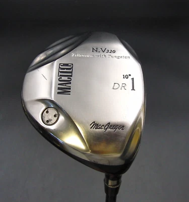 MacGregor MacTec N.V320 10° Driver Stiff Graphite Shaft Golf Pride Grip - Image 1 of 4