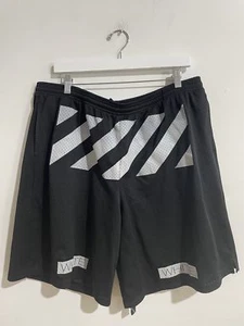 OFF-WHITE MESH SHORTS SIZE XL PREOWNED - Picture 1 of 3