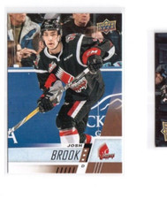 2017-18 CHL Hockey Base Card # 154 Josh Brook Moose Jaw Warriors WHL (23)