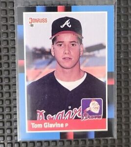 Tom Glavine 1988 Donruss #644 Atlanta Braves Baseball Rookie Card