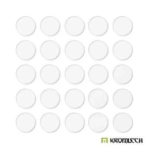 BASES ACRÍLICAS TRANSPARENTES KROMLECH: REDONDAS 40MM - Imagen 1 de 2