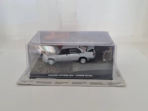 JAMES BOND 007 CAR COLLECTION LICENCE TO KILL- MASERATI BITURBO 425--NEW - NEW - Picture 1 of 5