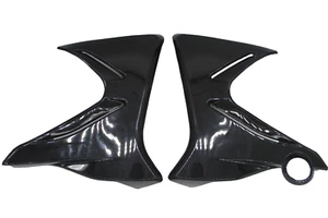 Juego de cubierta lateral negra protector de tanque para Yamaha XTZ125 RH LH - Imagen 1 de 9