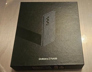 Samsung Galaxy Z Fold6 - 512 GB - Blue (FACTORY Unlocked) *Custom Skin* MINT! - Zdjęcie 1 z 5