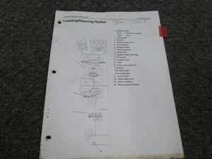Kawasaki 50ZV Loading Steering Hydraulic Line Electrical Wiring Diagrams Manual - Picture 1 of 1