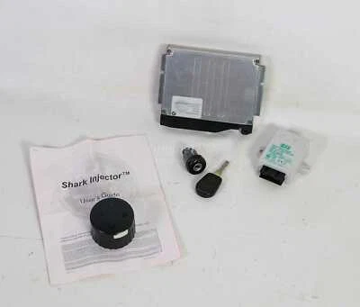 Módulo de control del motor BMW E39 528i DME MS41 conjunto de computadora con inyector de tiburón 1998 Foto 1 de 4