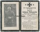 Orig. Sterbebild Soldat RIR.3 Bayern + Frankreich Belgien 1918