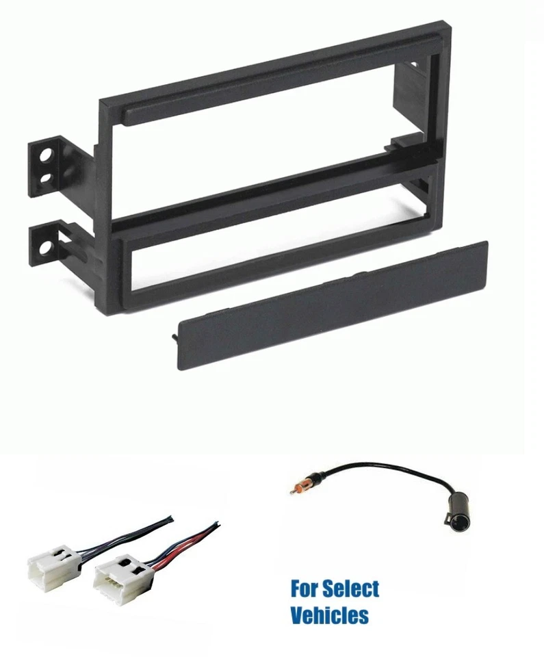 Kit de acabamento de painel de rádio estéreo para carro fio para 1998-2001 Nissan Frontier/00-01 Xterra - Imagem 1 de 1