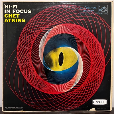 CHET ATKINS - Hi-Fi In Focus (1957) - 12" Vinyl Record LP - VG - Image 1 of 3