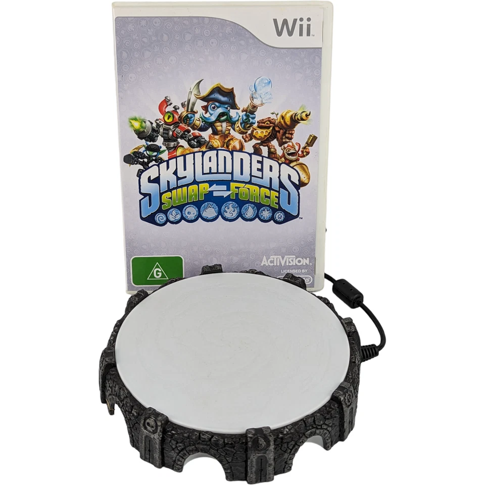 Skylanders Game Bundle Nintendo Wii Swap Force + Portal Of Power PAL Foto 1 de 4