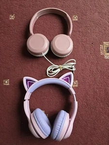 Auriculares Bluetooth Meow para niños y auriculares con cable JVC (191) - Imagen 1 de 16