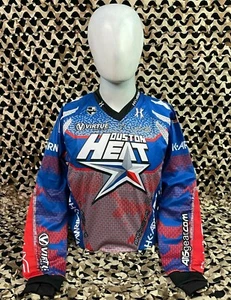 NEW HK Army Freeline Paintball Jersey - Houston Heat Away - Blue/Red - XL - Picture 1 of 12