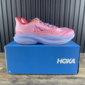 HOKA Mach 6 Sz 6.5 Youth Sz Sz 8.5 Womens Pink 'Peony Cerise' Running Shoes - Picture 1 of 15