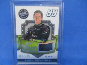 CARL EDWARDS - 2009 Press Pass Premium - Hot Threads - Serial # 068/325 - Black - Picture 1 of 2