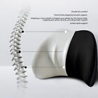 (Black)Ergonomic Lumbar Support Pillow Back Pain Relief Improve Posture All