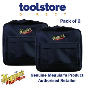 Meguiar's kleine Kit-Tasche mit 4 Innentaschen & Vordertasche - 2er-Pack - Bild 1 von 2