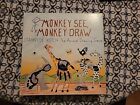 MONKEY SEE, MONKEY DRAW Animal Sketch Board Game - Ages 5+ - LN!