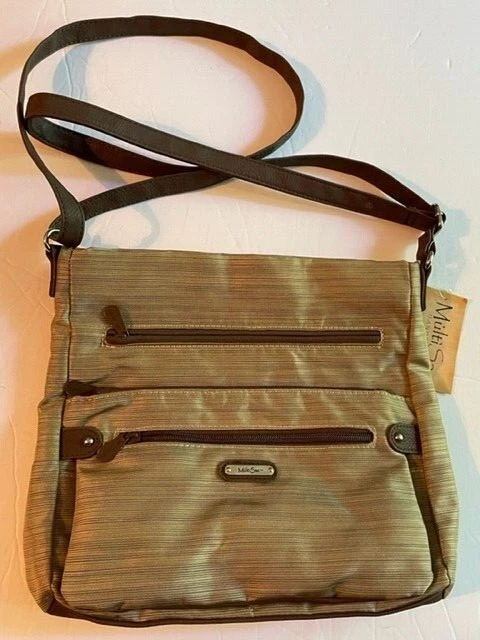 Multi-Sac Bolso de Hombro Tostado Tela Hobo Monedero Nuevo con Etiquetas   Foto 1 de 4